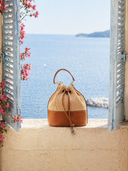 Borsa Baia in Pelle e Paglia | Secchiello Luxury Campi Flegrei