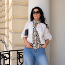 Foulard Dea in Twill di Seta | Seta di Gelso Campi Flegrei