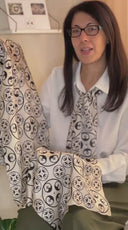 Foulard Dea in Twill di Seta | Seta di Gelso Campi Flegrei